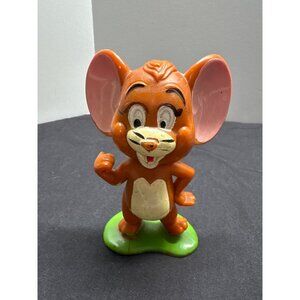 Vintage 1973 Marx Plastic Tom and Jerry Painted Figure Rare 4.5"
